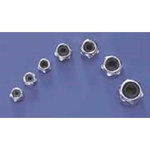 DUBRO 2102 4MM NYLON INSERT LOCK NUTS (4 PCS PER PACK)