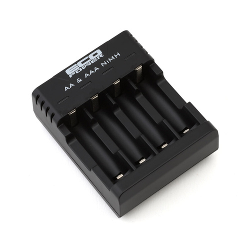 EcoPower NiMH & NiCD USB Battery Charger (4 Slots) (AA/AAA)