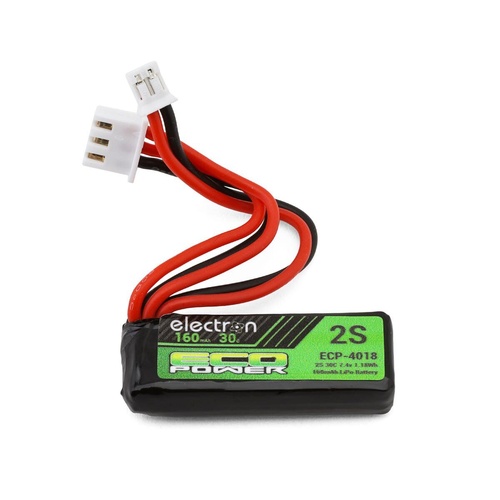 EcoPower "Electron" 2S 30C LiPo Battery Pack (7.4V/160mAh) (Axial® SCX30)