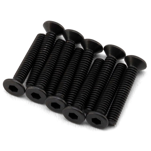 EcoPower 2mm "High Strength" Steel Flat Head Screws (10) (2x12mm)