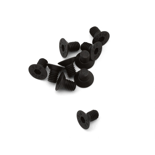 EcoPower 3mm "High Strength" Steel Flat Head Screws (10) (3x5mm)