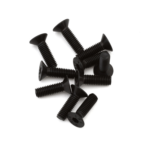 EcoPower 3mm "High Strength" Steel Flat Head Screws (10) (3x10mm)