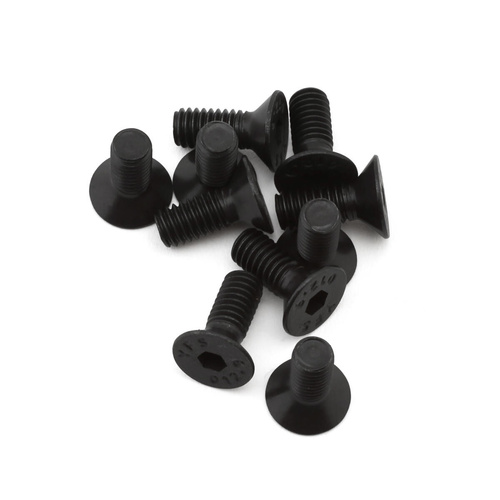 EcoPower 4mm "High Strength" Steel Flat Head Screws (10) (4x10mm)