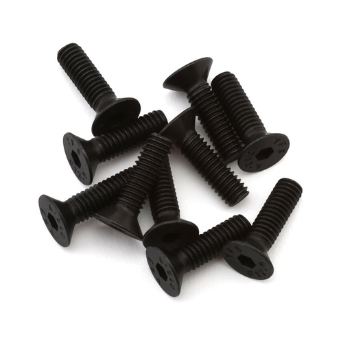 EcoPower 4mm "High Strength" Steel Flat Head Screws (10) (4x14mm)