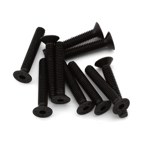 EcoPower 4mm "High Strength" Steel Flat Head Screws (10) (4x25mm)