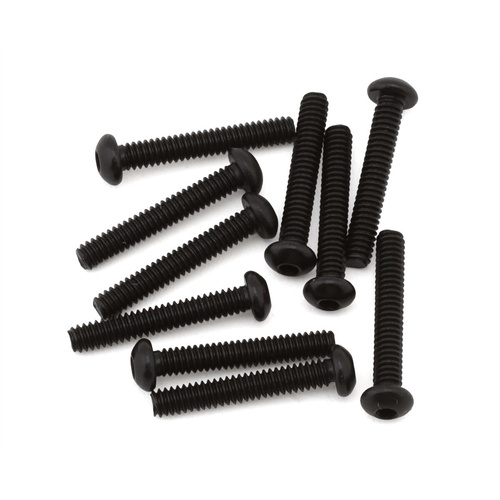 EcoPower 2mm "High Strength" Steel Button Head Screws (10) (2x12mm)