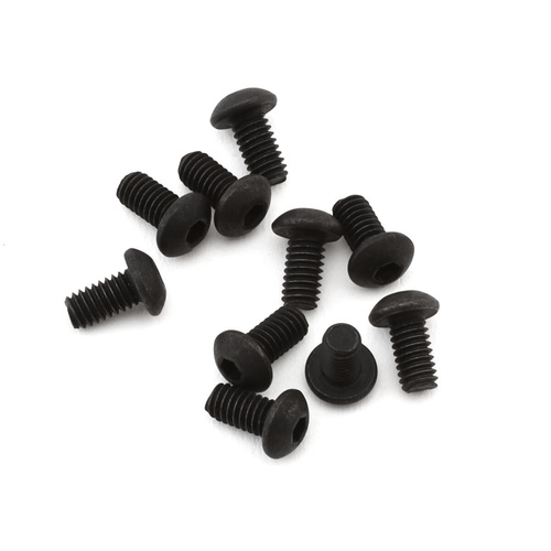 EcoPower 2.5mm "High Strength" Steel Button Head Screws (10) (2.5x5mm)