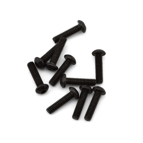 EcoPower 2.5mm "High Strength" Steel Button Head Screws (10) (2.5x10mm)