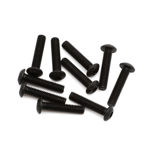 EcoPower 3mm "High Strength" Steel Button Head Screws (10) (3x14mm)