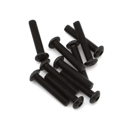 EcoPower 3mm "High Strength" Steel Button Head Screws (10) (3x16mm)