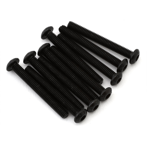 EcoPower 3mm "High Strength" Steel Button Head Screws (10) (3x25mm)