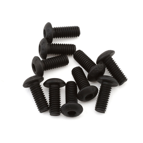 EcoPower 4mm "High Strength" Steel Button Head Screws (10) (4x10mm)
