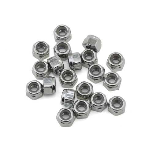 EcoPower 3mm "High Strength" Stainless Steel Nylon Locknuts (20)