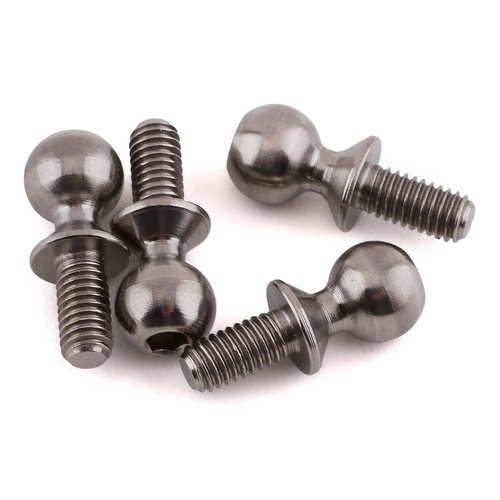 Titanium ball-stud 5.5 x 6mm - Regulator steering linkage, 4pc (Fits - B6, T6, SC6, DR10)