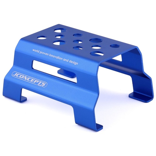 JConcepts metal car stand - blue