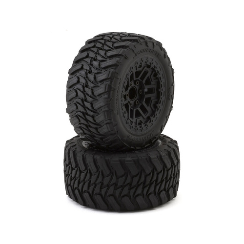 JConcepts Switchback 2.8" Pre-Mounted Tires (2) (12mm Hex) (Platinum)