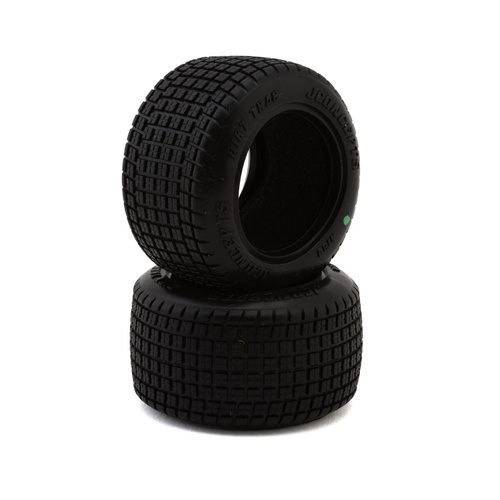 JConcepts Mini-B/Mini-T Dirt Trac Mini Rear Off-Road Tires (2) (Green)