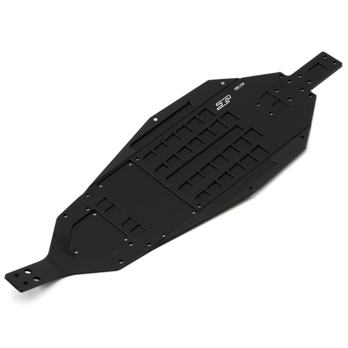 JConcepts Team Associated RC10B7 Hard Anodized Aluminum Chassis (Black)