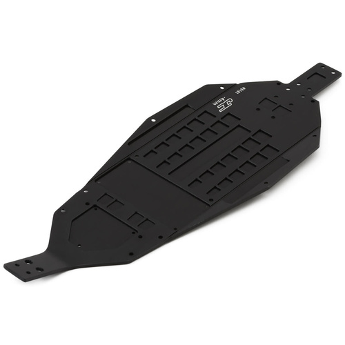JConcepts Team Associated RC10B7 Hard Anodized Aluminum Chassis (Black) (-4mm)