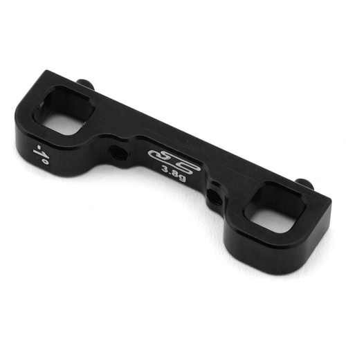 JConcepts Team Associated RC10B7 Aluminum Arm Mount "C Block"  (-1 Deg) (Black)