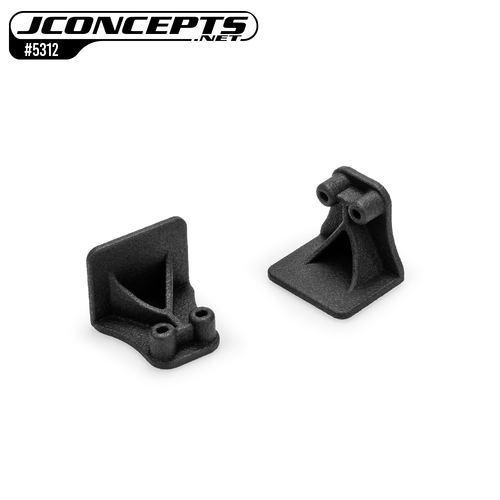 RC10 1989 Stealth, Body Mount Pad, 3D Print, 2pc - Black