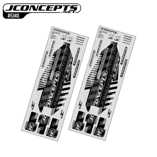 JConcepts - RC10T7 pre-cut chassis protective sheet, 2pc