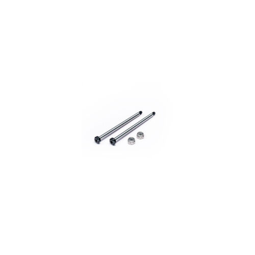 RC10 Rear Inner 58.2mm Hardened Hinge Pin w/locknuts (2) 2WD/4WD Team Associated