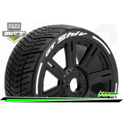 GT SHIV 1/8 Wheel & Tyre treaded soft MFT