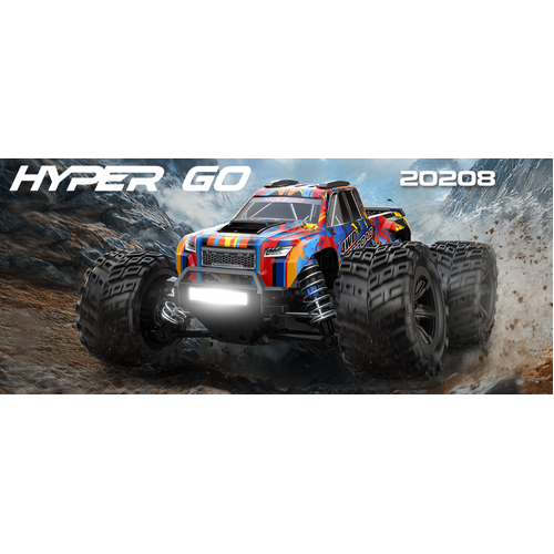 MJX 1/20 Hyper Go 4WD Off-road Brushless 2S RC Monster Truck