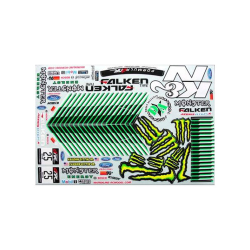 Matrixline Mustang Optional Decal Sheet