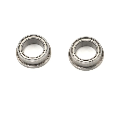 ProTek RC 1/4x3/8x1/8" Ceramic Metal Shielded Flanged "Speed" Bearing (2)