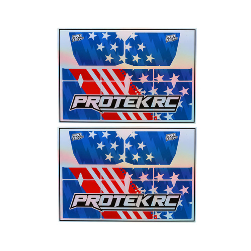 ProTek RC 1/8 Euro Wing Wraps (The RBW Holographic) (2)