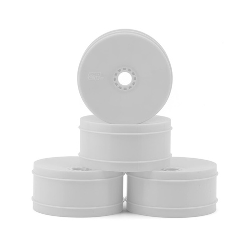 ProTek RC 83mm Concave 1/8 Buggy Wheels (White) (4)