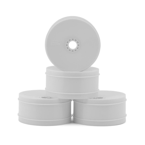 ProTek RC 83mm "Light Weight" Concave 1/8 Buggy Wheels (White) (4)