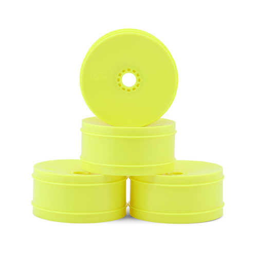 ProTek RC 83mm "Light Weight" Concave 1/8 Buggy Wheels (4) (Yellow)