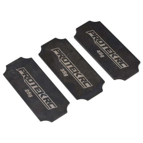 ProTek RC Battery Weight Set for Spencer Rivkin Edition Battery (25g, 35g & 45g)
