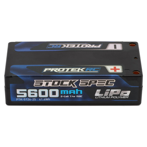 ProTek RC 2S 150C Low IR Si-Graphene "Stock Spec" Shorty LiPo Battery