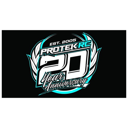 ProTek RC 20th Anniversary 38x70" Banner