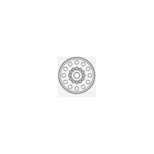 SPUR GEAR 72T 32P RUSTLER Equivalent TRA4472