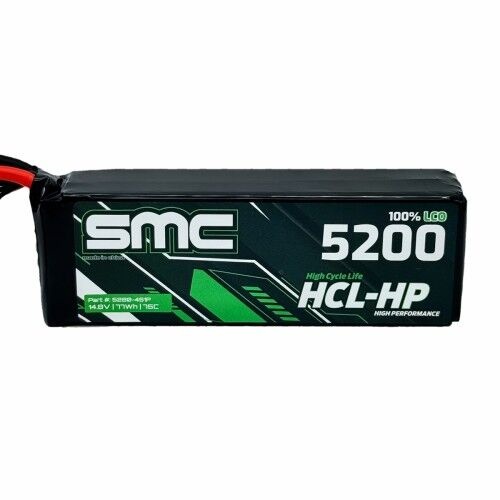 HCL-HP 14.8V-5200mAh-80C Flight Pack XT90
