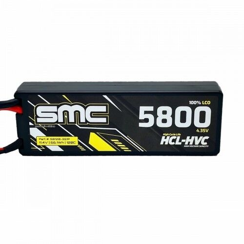 HCL-HVC 11.4V-5800mAh 120C Hardcase T Style connector