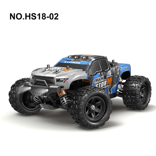 Tornado RC 1/18 4WD RTR High speed truck Storm 2.4g 36KM 20 Minute runtime Blue Body V2 2026