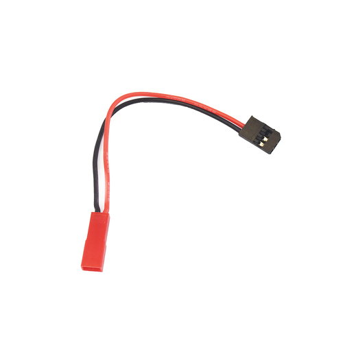 Tornado RC Female JST to male Futaba 22awg 10cm silicone wire 0.08