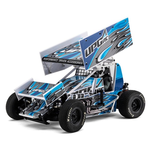 UpGrade RC "Flame" Graphic Set for Losi® 22S Sprint Car (Blue)