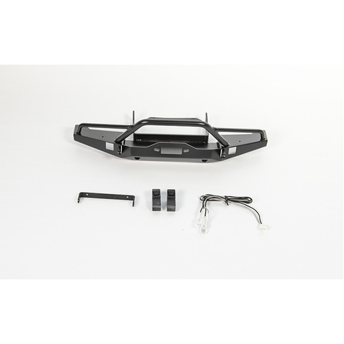 Solid Front Bumper for Axial SCX10 II XJ (Black)