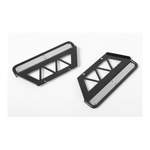 Trifecta Side Sliders for Land Cruiser LC70 Body (Black)