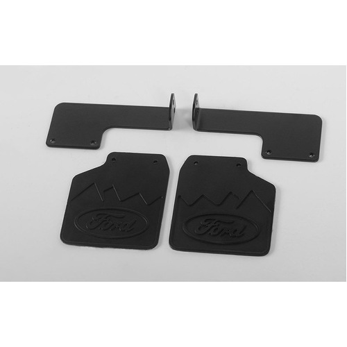 Rear Mud Flaps for Traxxas TRX-4 '79 Bronco Ranger XLT