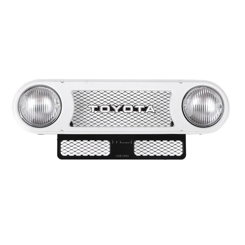 Detailed 40 Grille for RC4WD Cruiser Body (White)
