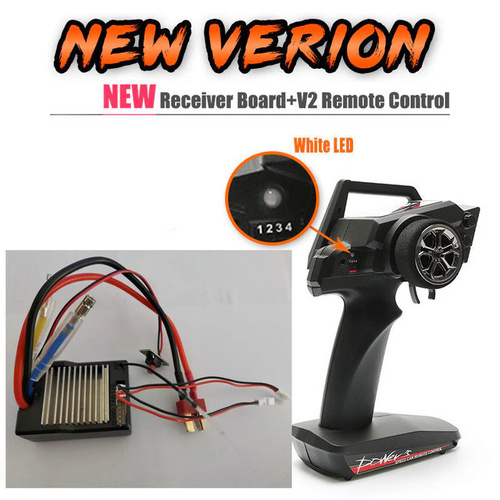 12429 V2 New Version Radio (Receiver/ESC not included)  