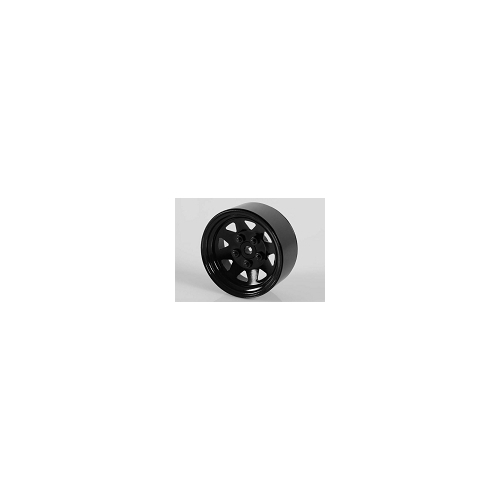 5 Lug Wagon 1.9" Single Steel Stamped Beadlock Wheel (Black)